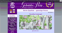 Desktop Screenshot of plein-porzellan.de